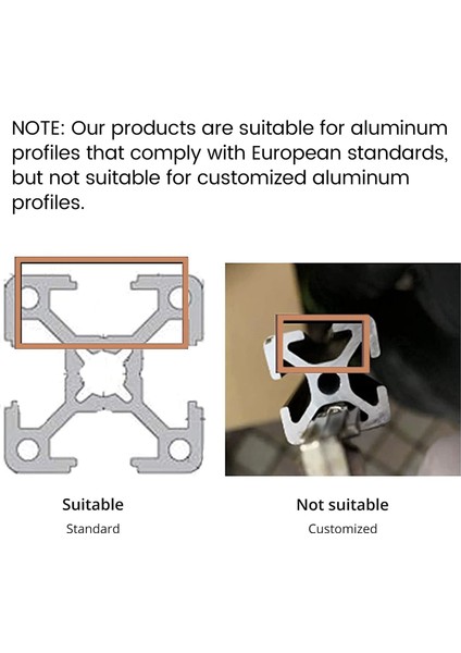 T Yuvalı Alüminyum Exusion Profili 2020 Serisi Için 3 Yollu Uç Braketi (Yurt Dışından) indirimleri