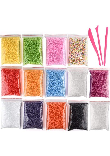 Mikro Polistren Boncuk Seti (Slime Içermez) (Yurt Dışından)