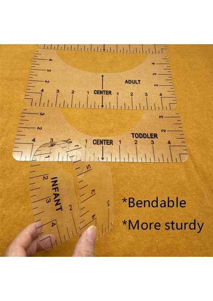 8x T-Shirt Cetvel Kılavuzu Vinil Için Hizalama Aracı, Hizalama Aracı (Yurt Dışından) indirimleri