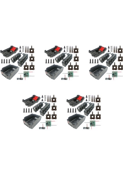 Zhipu Hongsong Jingmi Için 5x Li-Ion Durumda Devre Kartı Pcb Hiçbir Orijinal 18 V Lityum, 10 Delik (Yurt Dışından)