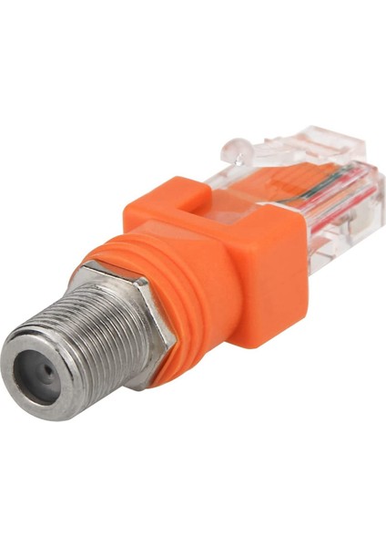 Hat Test Cihazı Için 4 Paket Koaksiyel Rf F Dişi - RJ45 Erkek Dönüştürücü (Yurt Dışından) modelleri