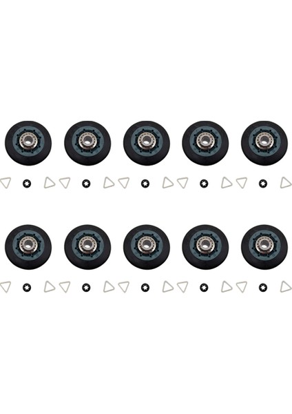 10 Adet W10314173 Kurutucu Tambur Tekerleği Için Uygundur W10314173 8536973 8536974 AP6019303 PS11752609 Için Uygundur (Yurt Dışından)