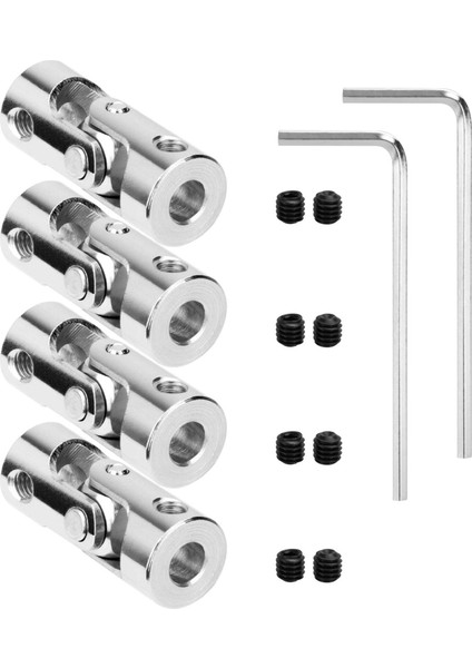 4 Paket 4mm Ila 4mm Çelik Üniversal Bağlantı Dönebilen Model Dıy Motor (Yurt Dışından) modelleri