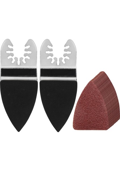 Parmak Zımpara Pedi, 27 Adet Parmak Salınımlı Çok Aracı Zımpara Diski Zımpara Kağıdı Yüzeyler Için Set Lehçe Zımpara (Yurt Dışından)