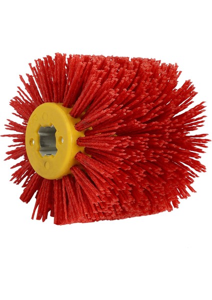 4x Kırmızı Aşındırıcı Tel Tambur Fırçalar Çapak Alma Parlatma Parlatma Tekerlek Mobilya Ahşap Açı Öğütücü Adaptörü (Yurt Dışından) fiyatları