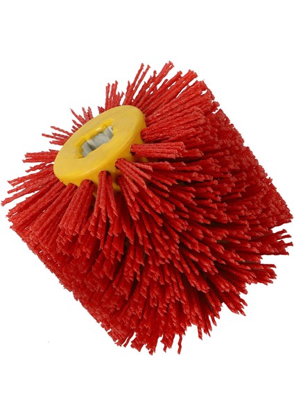 4x Kırmızı Aşındırıcı Tel Tambur Fırçalar Çapak Alma Parlatma Parlatma Tekerlek Mobilya Ahşap Açı Öğütücü Adaptörü (Yurt Dışından) fırsatları