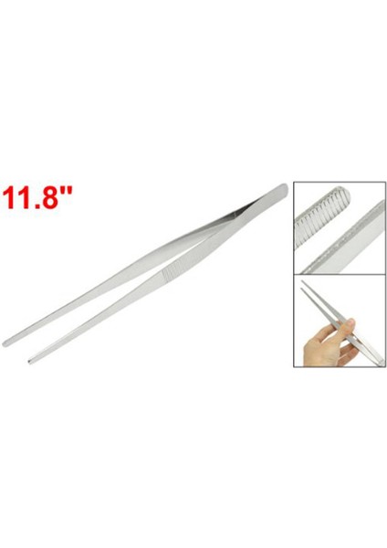 Hastane Ev Paslanmaz Çelik 11.8 "uzun Saight Cımbız Kullanışlı Alet (Yurt Dışından)