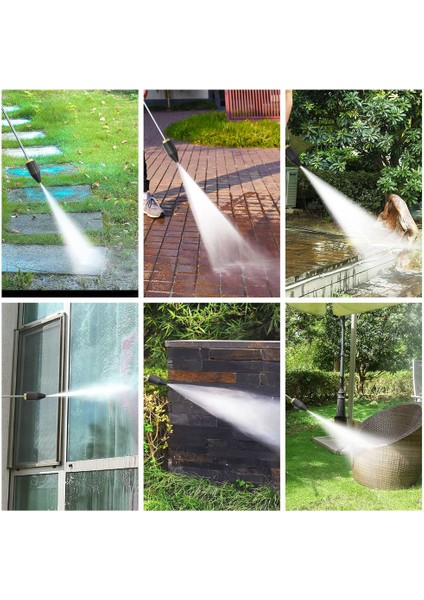 Turbo Nozul, Basınçlı Yıkama Nozulu Püskürtme Uçları Seti, Dönen Turbo Nozul ve Nozul Tutuculu Nozul Uçları Dahil (Yurt Dışından) fiyatları