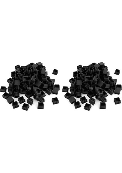 400 Adet 1 Inç Kare Boru Uç Kapağı Plastik Tıpalar Tüp Uç Kapakları Direk Boru Kapatma Başlığı Boru Ekleme Sandalye Kayma Tapaları (Yurt Dışından)