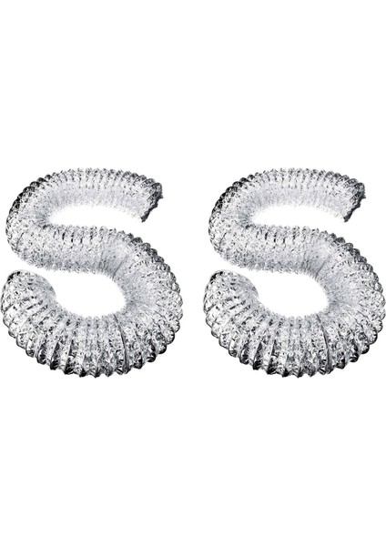 2x 4 Inç Vantilatör Borusu 100MM Pvc Alüminyum Boru Havalandırma Borusu Hortum Esnek Kanal 3/2 M Hava Sistemi Havalandırma Banyo (Yurt Dışından)