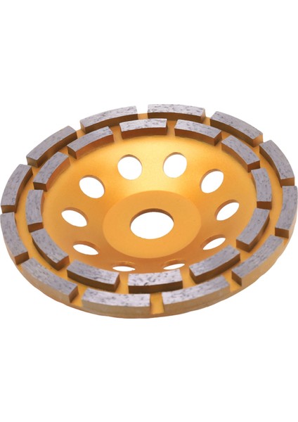 4 Adet 150MM 7 Inç Elmas 2 Satır Segment Taşlama Zımpara Diski Sander Öğütücü Fincan Aşındırıcı Aletler 22MM Delik (Yurt Dışından)