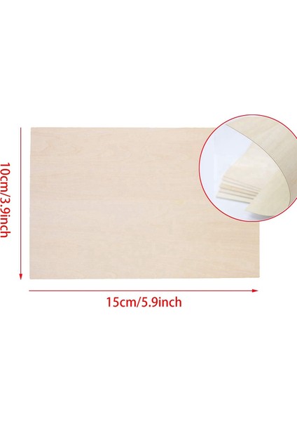 60 Paket Bitmemiş Ahşap Levhalar, Ev Uçak Gemi Tekne Sanat ve El Sanatları Için Ahşap Ince Ahşap Tahta, Dıy Süsler (Yurt Dışından) fiyatları