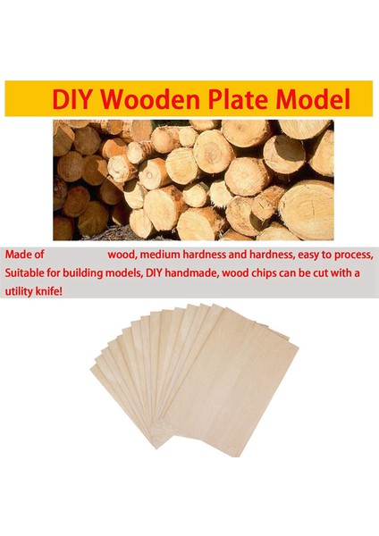 60 Paket Bitmemiş Ahşap Levhalar, Ev Uçak Gemi Tekne Sanat ve El Sanatları Için Ahşap Ince Ahşap Tahta, Dıy Süsler (Yurt Dışından) fırsatları