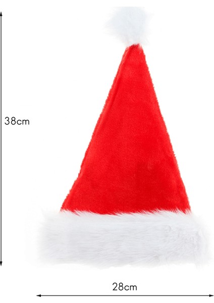 3pcs Şapka Peluş Kırmızı ve Beyaz Şapka (Yurt Dışından) modelleri