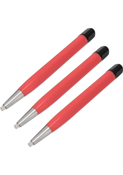 3x Pratik Saat Pas Temizleme Fırçası Kalem Cam Elyaf / Pirinç / Çelik Temiz Çizik Parlatma Aracı (Yurt Dışından)