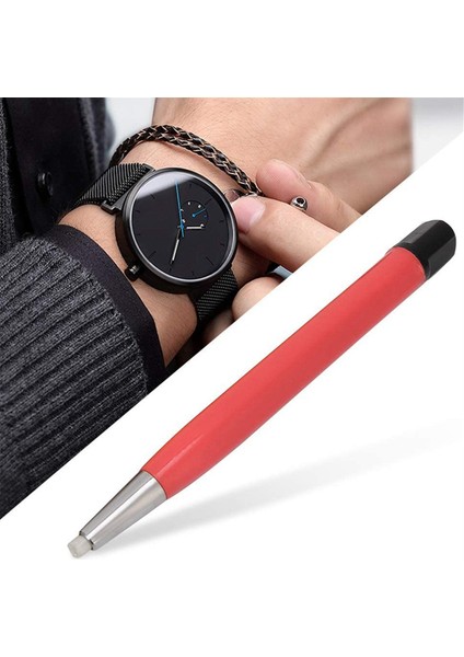 3x Pratik Saat Pas Temizleme Fırçası Kalem Cam Elyaf / Pirinç / Çelik Temiz Çizik Parlatma Aracı (Yurt Dışından) modelleri