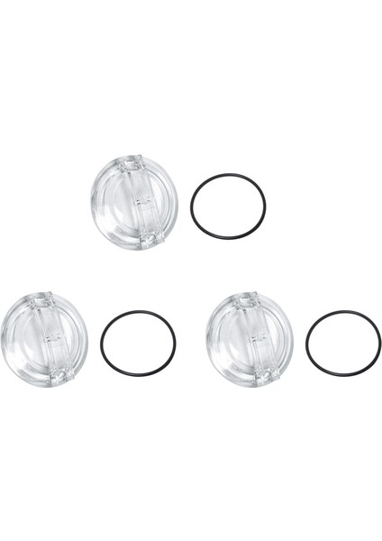 Süper Iı Havuz Pompası Kapağı ve Klor ve Brom Besleyiciler Için O Halkalı 3x SPX3100D Iplik Süzgeç Kapağı (Yurt Dışından)