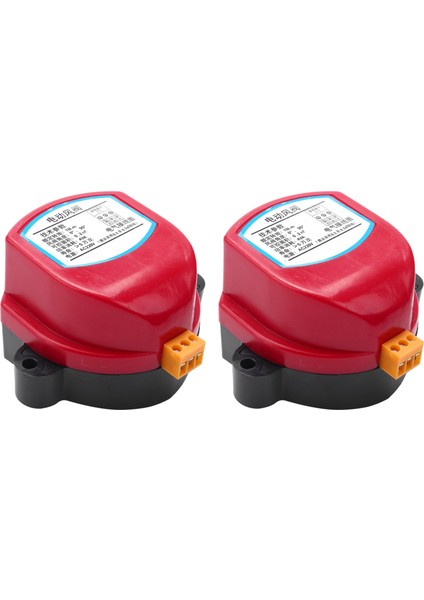2x 220 V Aktüatör Hava Damperi Vanası Elektrikli Hava Kanalı Motorlu Damper Rüzgar Vanası Sürücüsü 1nm Havalandırma Borusu (Yurt Dışından)