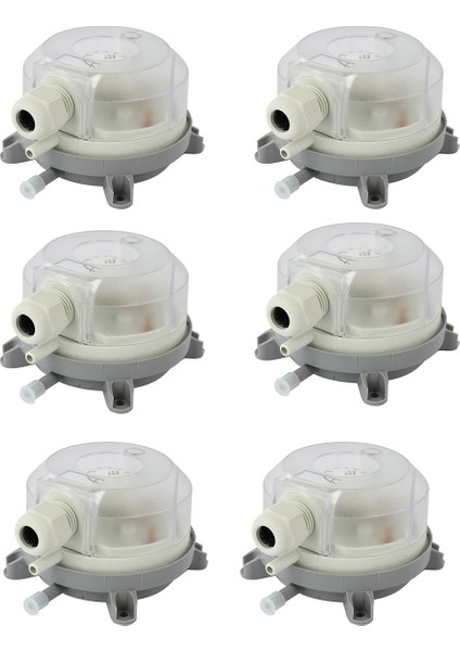 6x Hava Diferansiyel Basınç Anahtarı 50-500PA Ayarlanabilir Mikro Basınçlı Hava Anahtarı (Yurt Dışından)