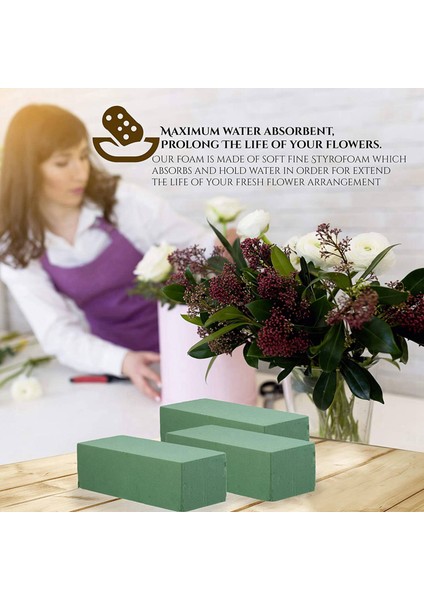 24PCS Çiçek Köpük Tuğla Çiçek Paketleme Bitkiler Dekor Için Çiçek Çiçekçi Malzemeleri Düzenleme (Yurt Dışından) fırsatları