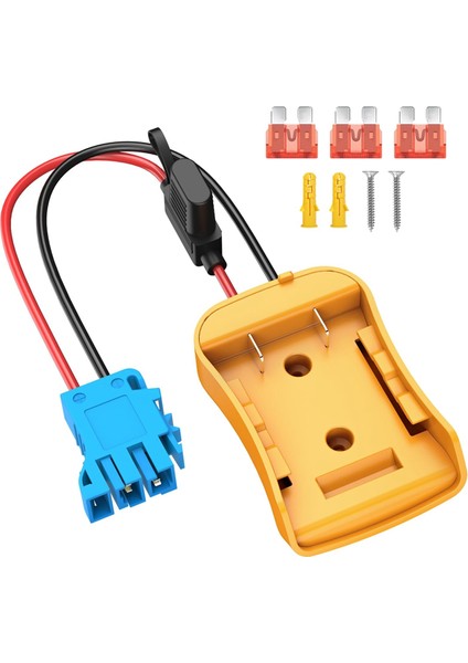 Peg-Perego Için Power Wheels Adaptörü, 40A Sigortalı 12AWG Kablo (Yurt Dışından)