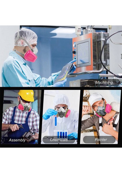 P100 Solunum Cihazı, 60926 Filtre, 6000 ile Uyumlu 2 Adet (Yurt Dışından) fırsatları