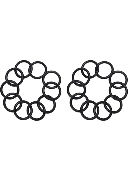 10 Adet 32MM Od 25MM Iç Od Siyah Nil Kauçuk O-Ring (Yurt Dışından)