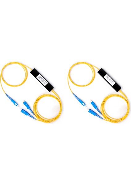 2x 1 Nokta 2 Konik Fiber Optik Bölücü Ekleme Kutusu Ayırıcı Sc Bağlantı Noktası Ftth Fiber Ev Soğuk Bağlantı (Yurt Dışından)