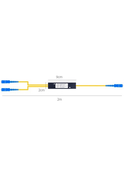 2x 1 Nokta 2 Konik Fiber Optik Bölücü Ekleme Kutusu Ayırıcı Sc Bağlantı Noktası Ftth Fiber Ev Soğuk Bağlantı (Yurt Dışından) indirimleri