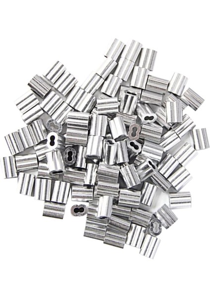 2mm Çaplı Tel Halat ve Kablo Için 480X Alüminyum Sıkma Döngüsü Kolu (Yurt Dışından) modelleri