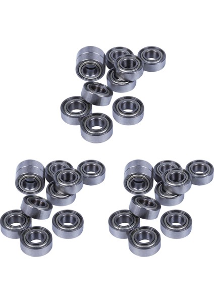 30 Adet Minyatür Mühürlü Metal Korumalı Metrik Radyal Bilyalı Rulman Modeli: MR115 Zz 5X11X 4mm (Yurt Dışından)