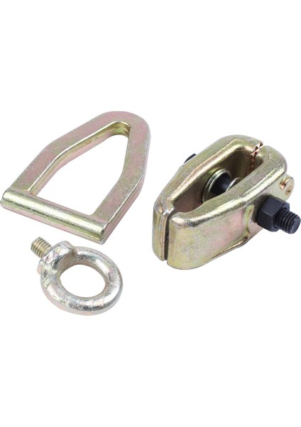 2x Dayanıklı 2 Yollu 5 Ton Kendinden Sıkma Kelepçe Oto Araba Gövde Onarımı Çekme Kelepçesi Ekipman Çerçevesi Geri Çekme Çarpışma (Yurt Dışından) modelleri