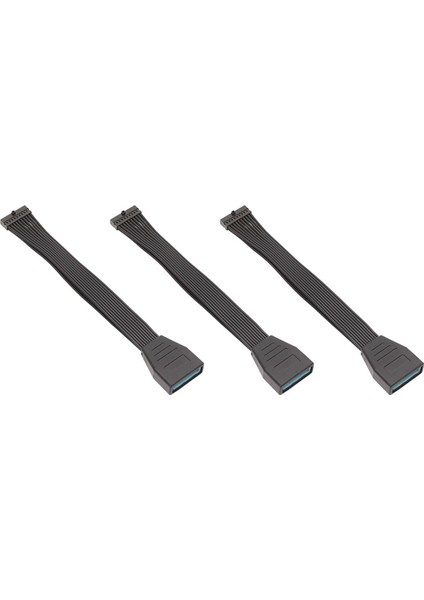 3 Adet Anakart Anakart USB 3.0 20 Pin Dişi USB 3.0 20 Pin Erkek Uzatma KABLOSU-15CM (Yurt Dışından)