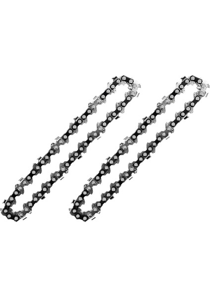 2 Adet 4 Inç 1/4 Inç Kılavuz Testere Zinciri Mini Testere Zinciri Için 4 Inç Akülü Elektrikli Taşınabilir Pil El Testeresi (Yurt Dışından)