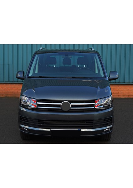 Paspasgaraji Vw T6 Transporter Krom Ön Panjur 4 Prç. 2015-2020