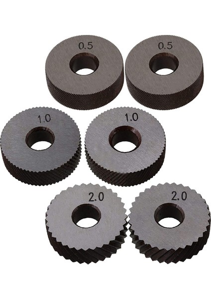 Çift Tekerlek Tırtıl Aracı Kiti 7 Adet 0.5mm 1mm 2mm Tekerlek Lineer Pitch Tırtıl Seti Çelik Torna Kesici Tekerlek Tırtıl Aracı Seti (Yurt Dışından)