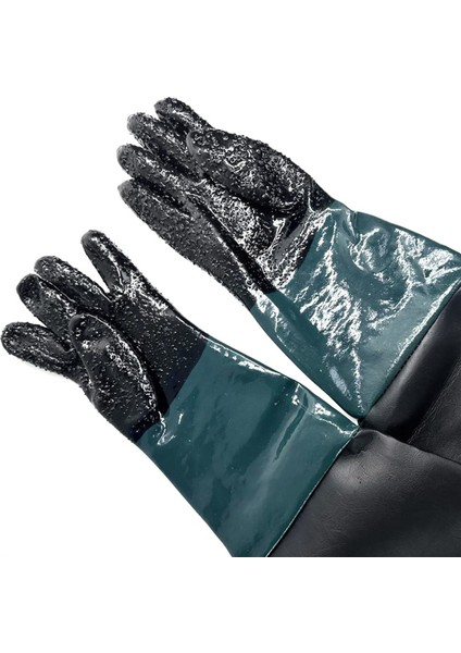 Kumlama Kumlama Için Lastik Kumlama Eldivenleri Kumlama Kabini Kumlama Eldivenleri Sandblaster Parçaları 23,6 Inç (Yurt Dışından) fiyatları