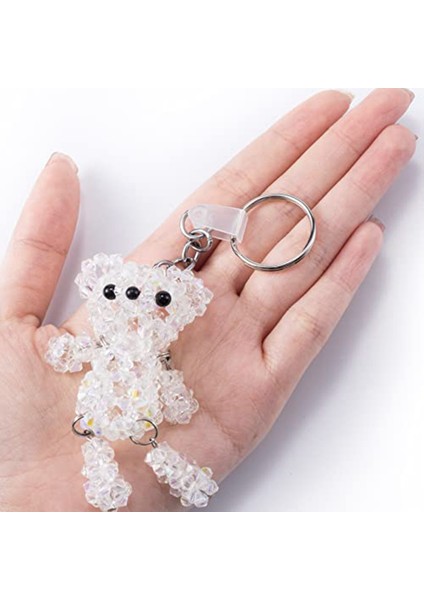 El Sanatları Için 100 Takım Anahtarlık Yüzükler, Yuvarlak Bölünmüş Anahtarlıklar, Geçmeli Sekmeli Metal Anahtarlık Konektörü, Boşluklar Anahtarlıklar (Yurt Dışından) fırsatları