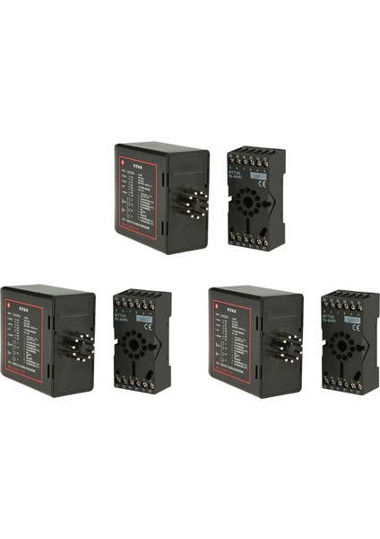 Otopark Için 3x PD132 Tek Kanallı Endüktif Araç Döngü Dedektörü (Yurt Dışından)