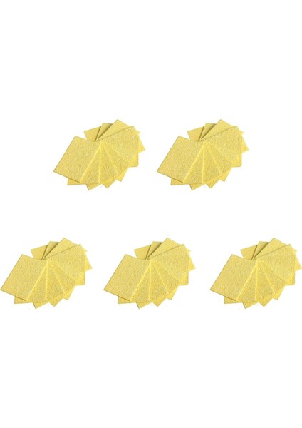 500 Adet Havya Lehim Ucu Kaynak Temizleme Süngeri Havya Sünger Ped Yedek Süngerler Temizleme Pedleri (Yurt Dışından)