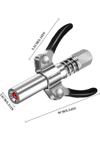 30 cm Hortum Dişli Gres Memesi 10000PSI ile 2x Gres Bağlayıcı (Yurt Dışından)