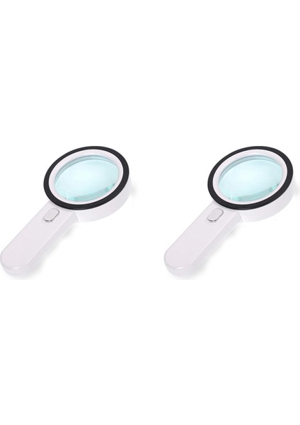 Büyüteç Gl 20X, Kitap Okumak Için Işıklı Büyük Büyüteç (Yurt Dışından)