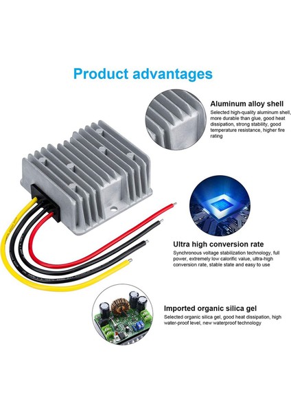 Dcdc Dönüştürücü Gerilimi 48V - 12V 10A 120W Gerilim Dönüştürücü (Yurt Dışından) fiyatları