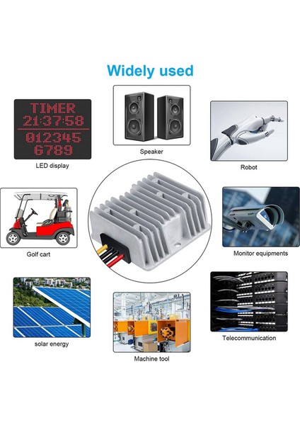 Dcdc Dönüştürücü Gerilimi 48V - 12V 10A 120W Gerilim Dönüştürücü (Yurt Dışından) indirimleri