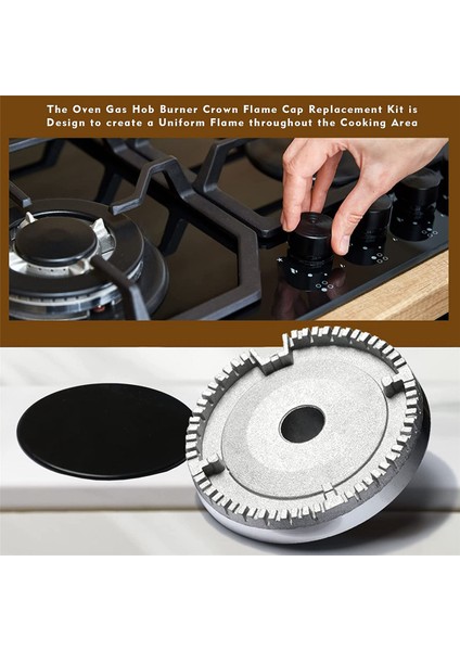 Fırın Gazlı Ocak Brülörü Taç Alev Kapağı, Gaz Brülörü Alev Kapağı (Yurt Dışından) fiyatları