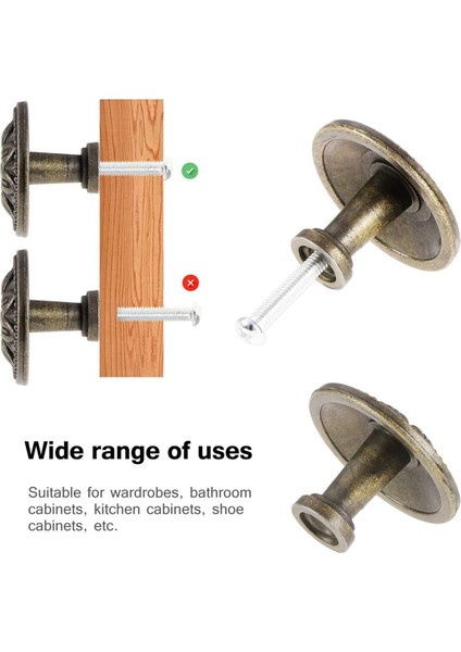 10PCS, Vintage Kol Düğmeleri, Mobilya, Mutfak Kapıları ve Dolaplar Için (Yurt Dışından) indirimleri