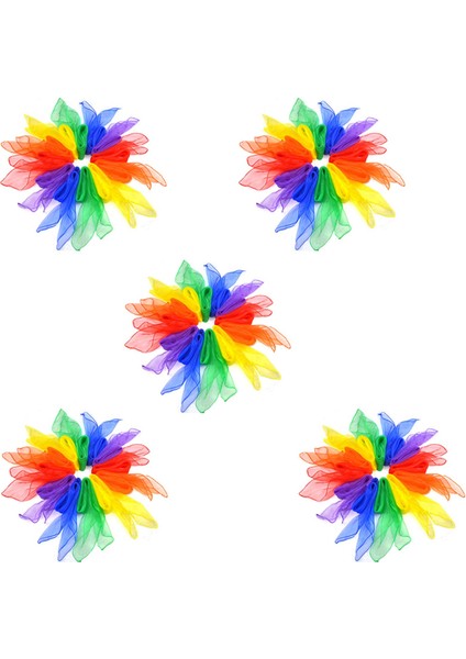 60 Adet Kare Hokkabazlık Ipek Dans Atkılar Hileler Performans Sahne Hareketi Eşarp Eşarp 6 Renk (Yurt Dışından)