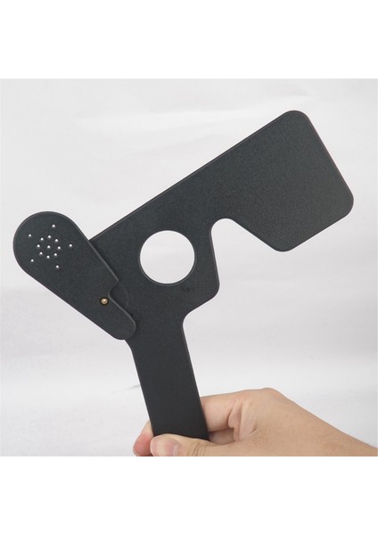 4x Profesyonel Oftalmik Lorgnette 17 Iğne Deliği Siyah Plastik Görüş Testi Göz Tıkayıcı (Yurt Dışından)