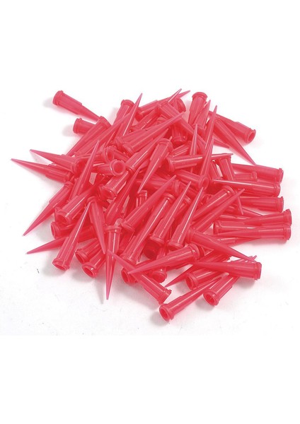 Plastik Konik Iğne Başlı Tutkal Dispenser Iğnesi, 25 Kalibre, 0,26MM Açılma Boyutu, Kırmızı (500'LÜ Paket) (Yurt Dışından) fiyatları