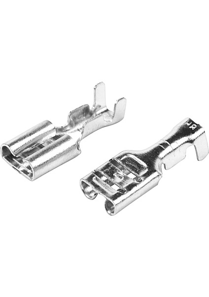 300X 6.3mm Yalıtımsız Dişi Maça Itmeli Sıkma Terminali 2.5mm² (Yurt Dışından) fırsatları